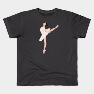 Arabesque - Ballerina Kids T-Shirt